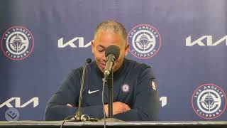 Ty Lue On Clips Win Vs Blazers Chauncey Billups Vince Carter Jerry West HOF [upl. by Siana966]