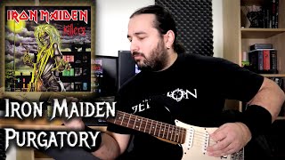 Iron Maiden  Purgatory Guitar Playthrough  SVR [upl. by Nnylaehs]