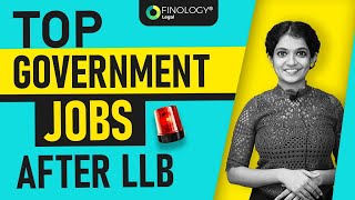 Government ExamsJobs for a Law Student  Career Options After LLB [upl. by Chura811]