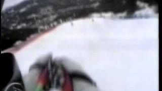 Whistler Olympic Downhill Course 1995 Helmet Cam [upl. by Esimaj]