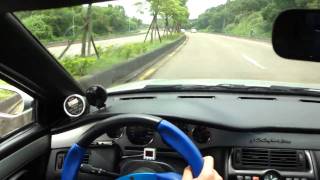 Fiat Coupe 20v Accelerate turbo flutter sound [upl. by Namus]