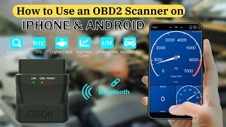 How to Use an OBD2 Scanner on iPhone amp Android [upl. by Mllly]