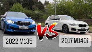 How does a F40 M135i compare to a F20 M140i [upl. by Anneiv665]