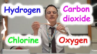 ALL 4 gas tests Memorise them Hydrogen Oxygen Carbon Dioxide and Chlorine C10 Lesson 4 [upl. by Inaliak]