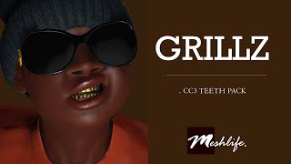 Grillz Teeth by MeshLife [upl. by Roque]