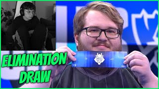 WORST DRAW EVER  CAEDREL REACTS TO SWISS STAGE ELIMINATION DRAW [upl. by Richlad]