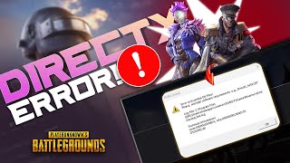 How to Fix DirectX OneTime Error in PUBG Battlegrounds on PC [upl. by Sanez183]