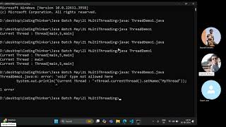 Java  MultiThreading in Java  Most Important Concept  Session 40 [upl. by Lajes]