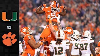 Miami vs Clemson ACC Football Championship Highlights 2017 [upl. by Adeuga]