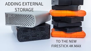 Adding External Storage To The New Firestick 4K Max [upl. by Pansy]