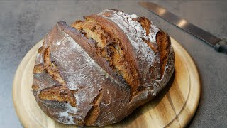 Papa backt Das knusprigste Roggensauerteigbrot der Welt  Lecker und so bekömmlich [upl. by Lemmuela]