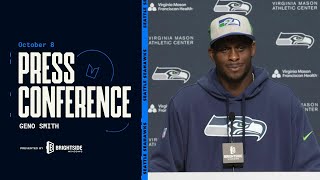 Geno Smith quotThis Is A BigTime Matchupquot  Press Conference  October 8 2024 [upl. by Kenrick]