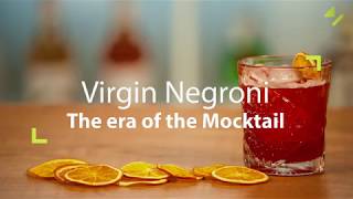 Virgin Negroni with Gin Flavour syrup mabe by Coctel TVEnglish [upl. by Suoirad]