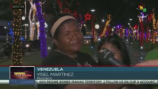 Venezuela Christmas holidays kick off nationwide [upl. by Youngman]