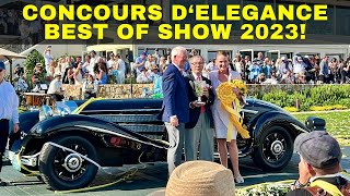 2023 Pebble Beach Concours dElegance  Best of Show Celebrating Automotive Excellence for 72 Years [upl. by Ztirf]