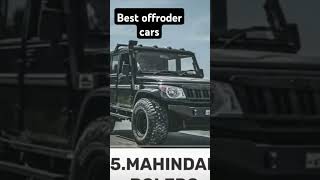 The offroader cars of India [upl. by Sharos609]