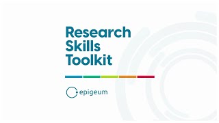 Epigeums Research Skills Toolkit [upl. by Dwyer]