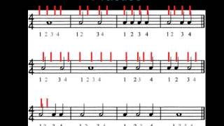 Rhythm Practice 44 Time Signature [upl. by Maxine]