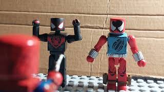 the Spiderverse MalkMinimates Stop motion animated [upl. by Eide946]