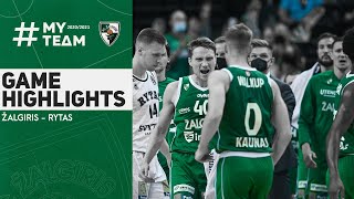 Zalgiris  Rytas  Game Highlights  20210607 [upl. by Eceela]