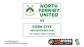 North Ferriby United vs York City  Highlights [upl. by Van]