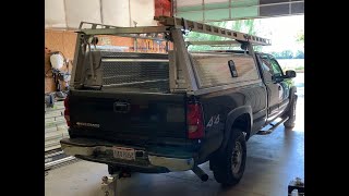 The Best Truck Toolbox Ladder rack and decked combined Setup [upl. by Nylodnarb764]