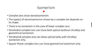 ALevel Chemistry Transition Elements Part 15 [upl. by Harhay]