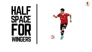 Winger Analysis  Positioning and Movement using the Half Space  Adding variation to your Movement [upl. by Mayes]