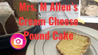 I Tried The Viral Cream Cheese Pound Cake [upl. by Nollahp]