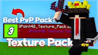 Best PvPSurvival Texture Pack  3Point42 Texture Pack Showcase MrAyanPlayzOP1 [upl. by Abrahamsen]