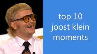 Top 10 Joost Klein Moments〡De Slimste Mens België [upl. by Tteraj]