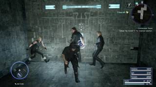 Final Fantasy 15 Get Through Maze to Costlemark Tower Monster in Inner Sanctum Part 1 [upl. by Sharon]