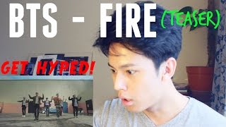 BTS  FIRE 불타오르네 Teaser REACTION [upl. by Keever790]