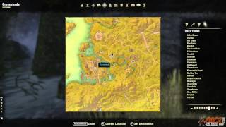 Greenshade Treasure Map IV Location  The Elder Scrolls Online [upl. by Tomi]