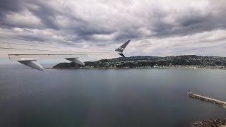 Awesome Wellington Departure Abord Fiji Airways Boeing 737 MAX 8 DQFAD [upl. by Allak988]