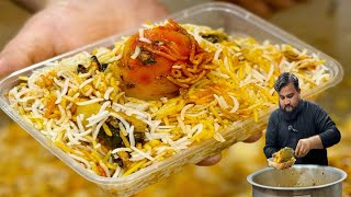 Aloo wali biryani recipe  5kg Commercial style aloo wali biryani recipe by  Farooq ghouri [upl. by Nostrebor]