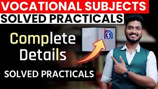 NIOS Vocational Subjects Solved Practicals  Class 12th amp 10th  Lab Manual  Marks Criteria [upl. by Ayanet666]