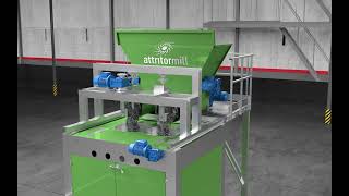 Attritor Mill 14001G Hybrid Impianto Test 2025 ITA [upl. by Kcitrap119]