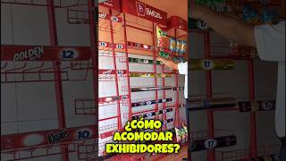 ¿Cómo acomodar los exhibidores en tu tiendadeabarrotes abarrotes miscelaneas [upl. by Gilliam447]