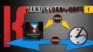 KLWP Tutorial  Sub Request Revisiting the Text Global Part 1 [upl. by Adliw]