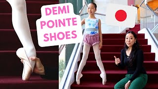 Fitting for DEMI Pointe Shoes [upl. by Dinsmore]