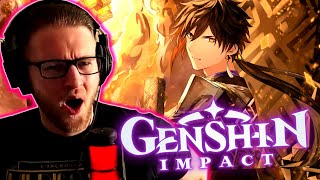 NEW PLAYER TO GENSHIN IMPACTS REACTS TO CHARACTER DEMOS 😍 [upl. by Nosreg452]