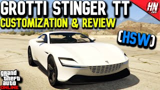 Grotti Itali GTO Stinger TT HSW Customization amp Review  GTA Online [upl. by Chassin]