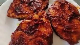 goan style fish masala fry 🐟food deliciious cooking recipe [upl. by Manfred]