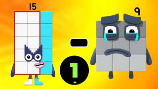 number block Substraction  number block addition to 100  Numberblocks 100 Numberblocks counting [upl. by Berenice525]