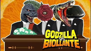 Godzilla vs Biollante  Coffin Dance Meme Song Cover [upl. by Brittain802]