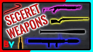 ALL HIDDEN Weapons In GTA Online [upl. by Crotty]