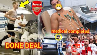 medical Confirmed🔥 arsenal complete 2nd signing🤝 sky sports transfer news today arsenal done Deal [upl. by Lauder]