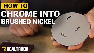 How to turn Chrome into Brushed Nickel [upl. by Ysdnil]