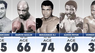 Famous Boxers Who Have Died  Remembering Legends [upl. by Ettesoj]